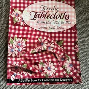 Terrific Tablecloths Book Pictures and Photos of Vintage Printed Tablecloths